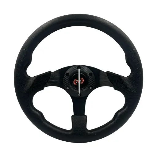 [VOL-805N] Volante automotriz color negro