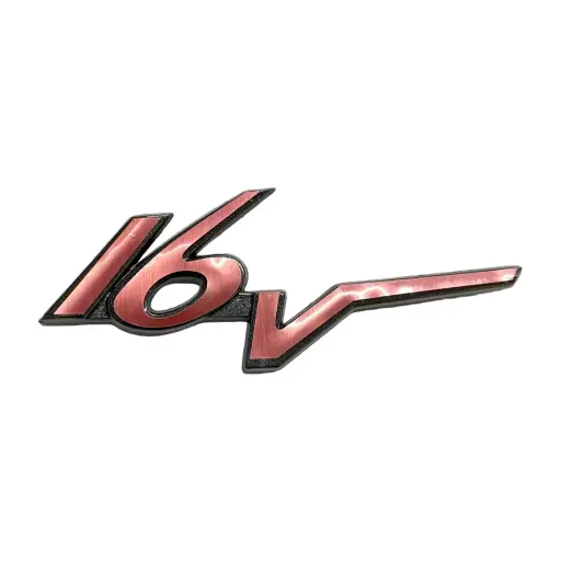 [MBL-16V-RS] Emblema 16V rosa