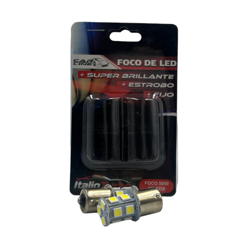 [FOL1141STW-SAI] Foco entrada 1141 de 1 polo con patas parejas y 13 LED función fijo + estrobo