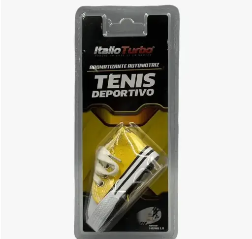 [ARO05V] Aromatizante de vainilla con forma de tenis