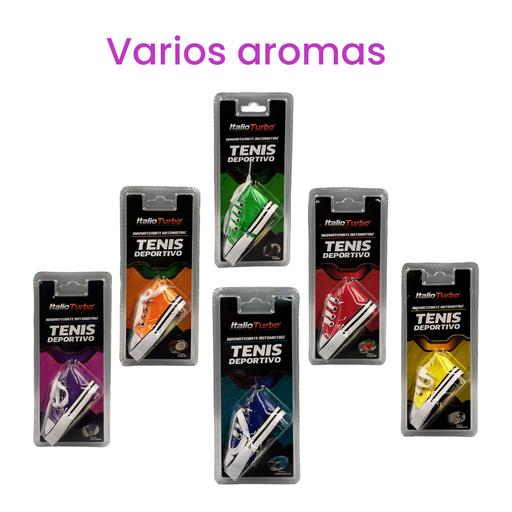 Aromatizante con forma de tenis