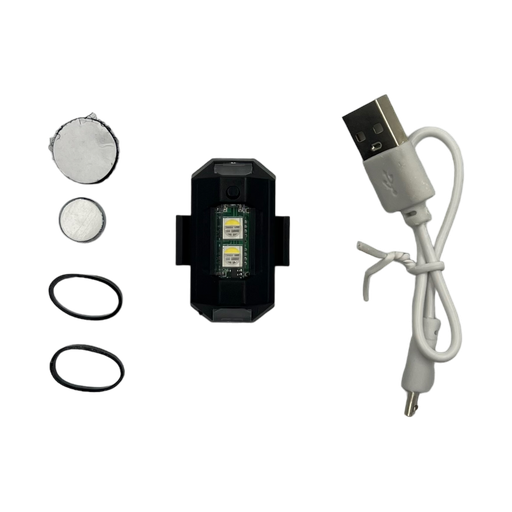 [FA-L2RGB] Faro inalámbrico con 2 LED y luz RGB
