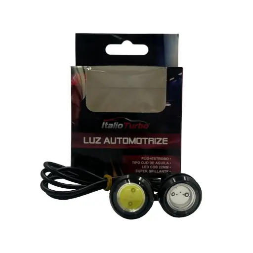 [FOL200WR] Ojo de águila bicolor (rojo y blanco)