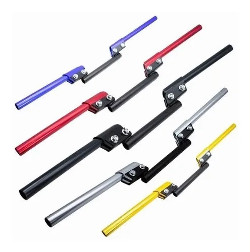 Manubrio de 3 piezas verde varias posiciones 