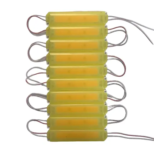 Modulo LED automotriz tipo encapsulado tira de 10 piezas en varios colores 