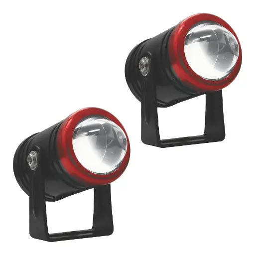 [RS-LED-13049Y-W] Faro LED tipo bala bicolor blanco/ámbar