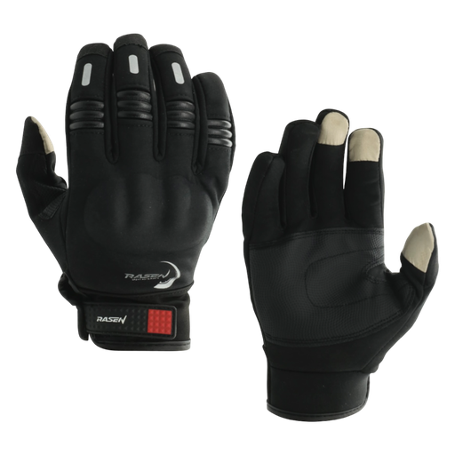 Guante negro con protección camuflada de neopreno con 3 dedos touch