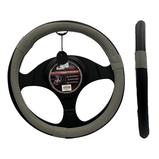 [FVO200BKGY-TFI] Funda cubrevolante color negro/gris