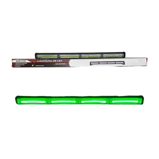 Barra LED de 4 paneles cob con funciones
