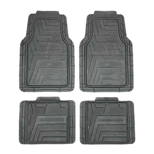 [TAM271BK-SAI] Tapete universal reforzado recortable de 4 piezas