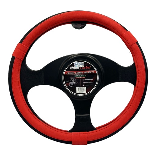 [FVO200LBKRD-TFI] Funda cubrevolante para camioneta negro con rojo