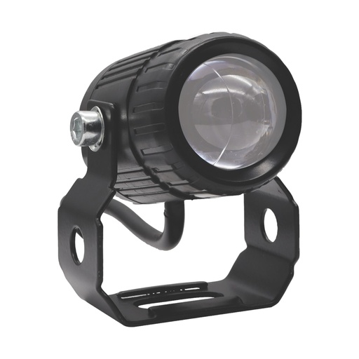 [RS-LED-13007Y-W] Faro LED tipo bala con luz alta, baja y estrobo