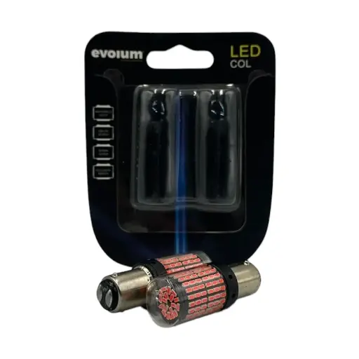 Foco de 2 polos con patas disparejas de 144 LED