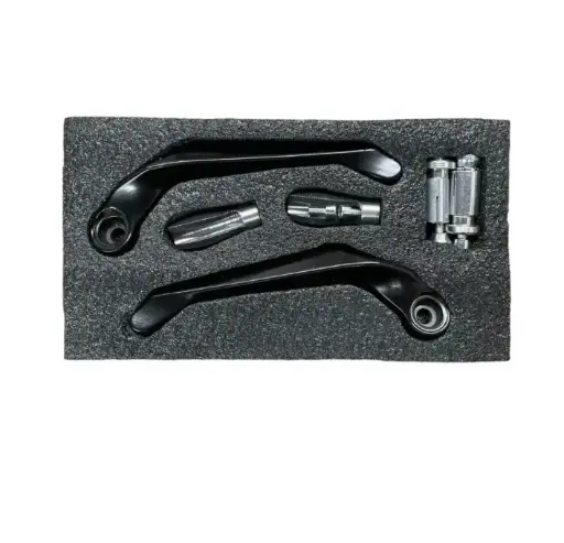 [PU-MCM25SL] Cubre puño metálico plata para moto