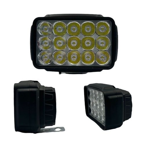 [E45SLIM] Faro de niebla con 15 LED luz blanca (par)