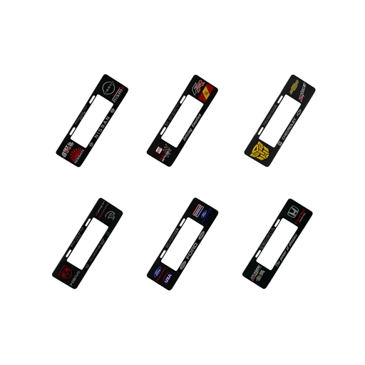 Portaplaca premium tipo europeo 