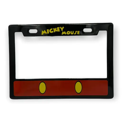 [PPM-MICKEY1] Portaplaca para motocicleta Mickey