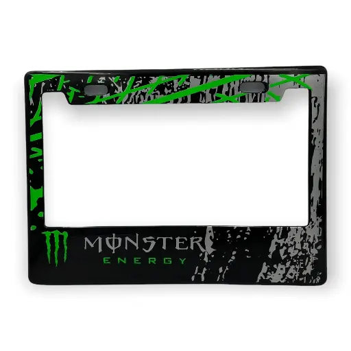Portaplaca para motocicleta Monster