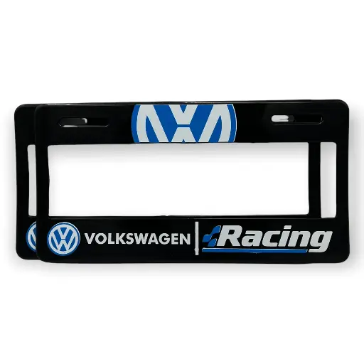 [FLEXI-VOLKSWAGEN7] Portaplaca flexible marca VW Racing