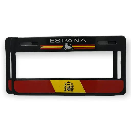 [FLEXI-ESPAÑA] Portaplaca flexible marca España