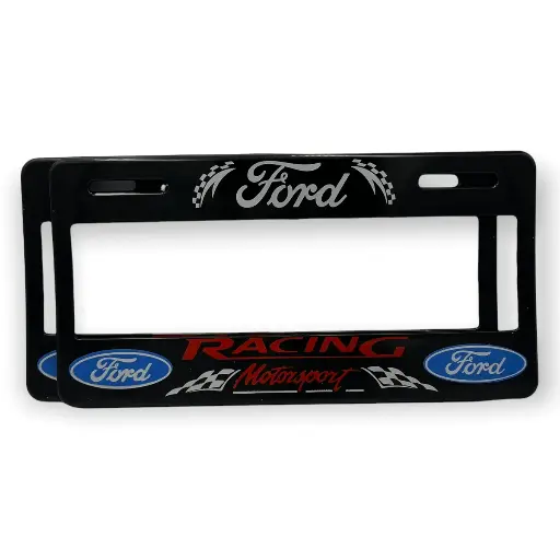 [FLEXI-FORD2] Portaplaca flexible marca Ford Racing