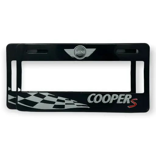 [FLEXI-COOPER1] Portaplaca flexible marca Cooper S