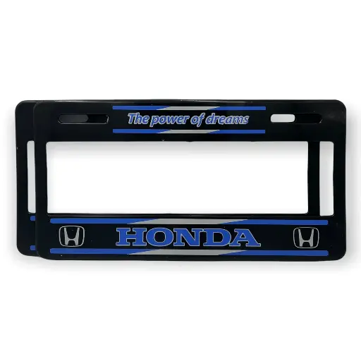Portaplaca flexible marca Honda 