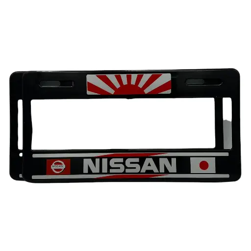 [FLEXI-NISSAN2R] Portaplaca flexible marca Nissan