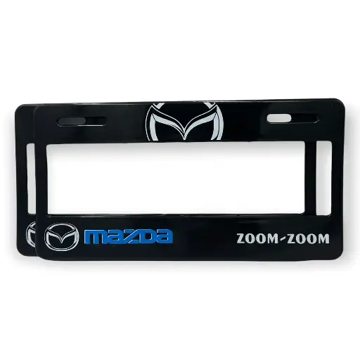 [FLEXI-MAZDA1] Portaplaca flexible marca Mazda zoom-zoom