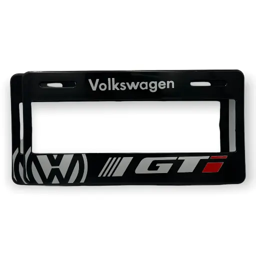 [FLEXI-VOLKSWAGEN3] Portaplaca flexible marca VW GTI