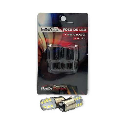 [FOL004STW-SAI] Foco de LED de 2 polos patas disparejas con recubrimiento de gel