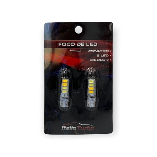 [FOL011WY] Foco LED de pellizco bicolor