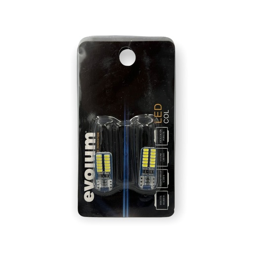 [T10 24SMD 3014] Foco de pellizco Evolum T10 3014