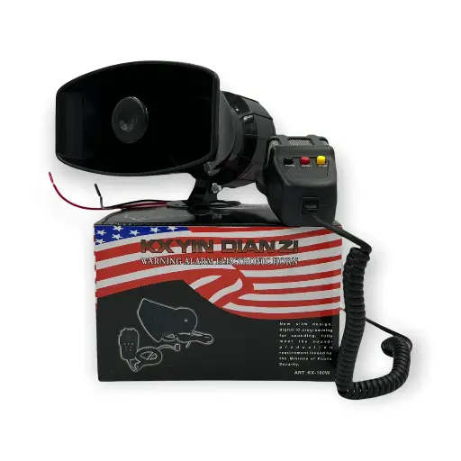 [SIR/3TCC] Sirena de 3 tonos con microfono