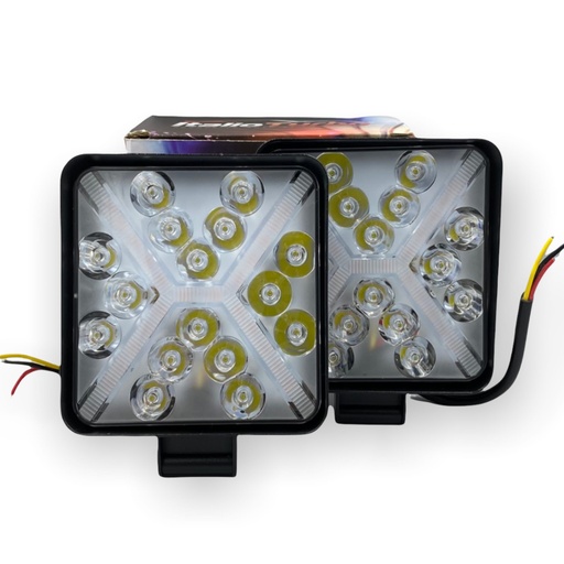 Faro LED cuadrado glo "X" 