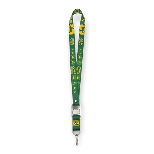 [LNY-JOHNDEERE] Lanyard con destapador John Deere