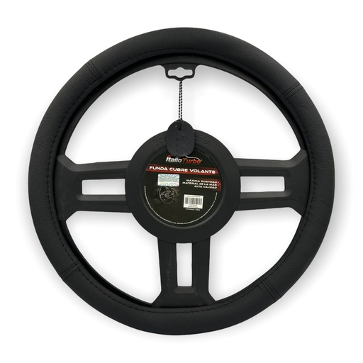 [FVOP01BK-TFI] Funda cubrevolante de piel negro