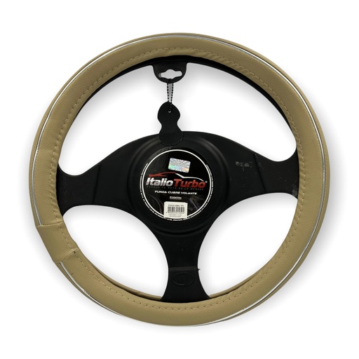 [FVO212BG] Funda cubrevolante de vinipiel beige