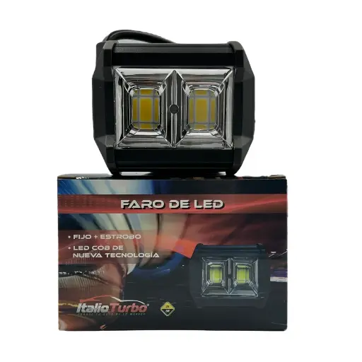 Faro LED de 2 paneles COB