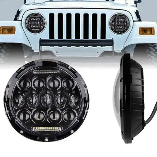 [DJ6935BLA] Unidad bicolor de 7" con lupas (pieza)