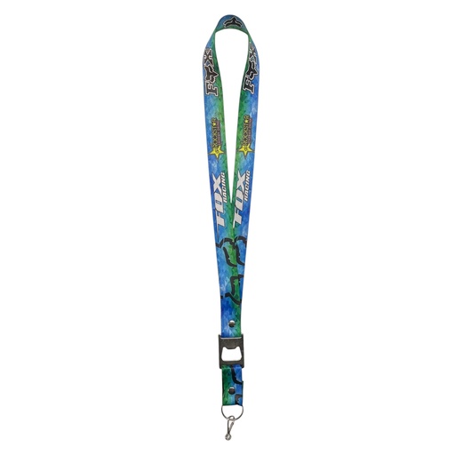 [LNY-FOX] Lanyard con destapador Fox Rockstar
