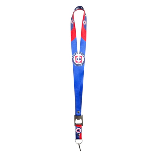 [LNY-CRUZAZUL] Lanyard con destapador Cruz azul