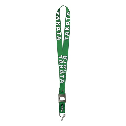 [LNY-TAKATA1] Lanyard con destapador Takata verde