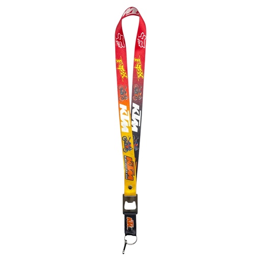 [LNY-KTM] Lanyard con destapador KTM x Fox