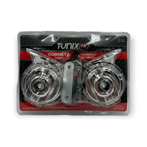 [CL-161] Bocina de caracol cromada