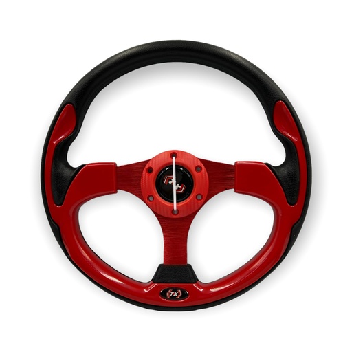 [VOL-635R] Volante deportivo color rojo