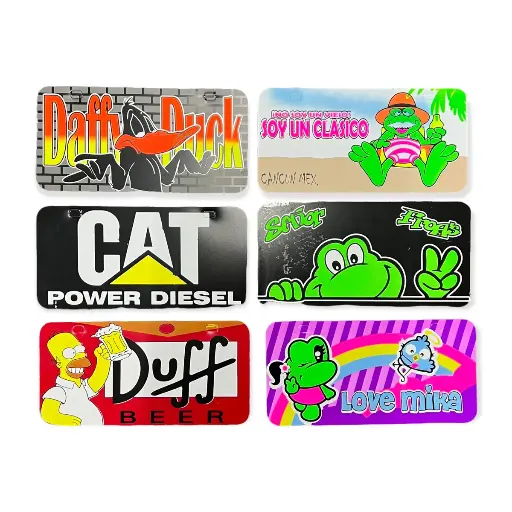 Placa decorativa (varios modelos)