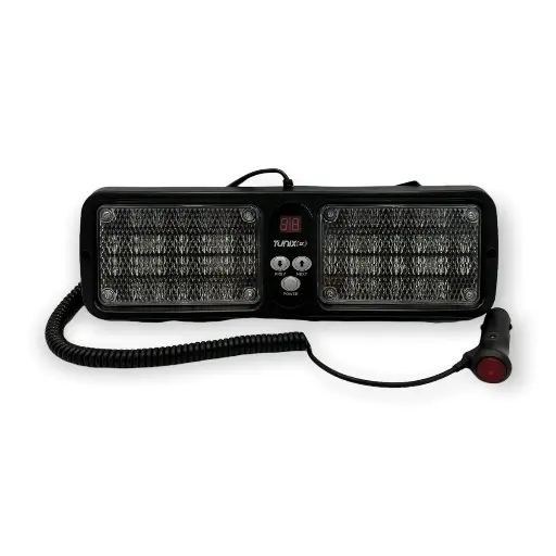 [LA-E43] Estrobo de visera con 43 LED y 12 funciones código patrulla