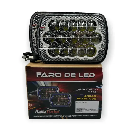 Unidad de 7 pulgadas con arillo