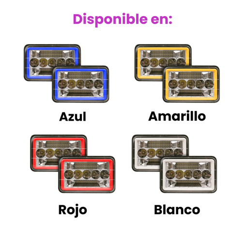 Unidad de 5 pulgadas con arillo glo 